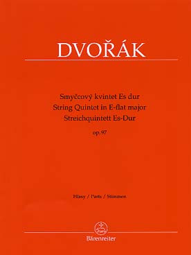 Dvorak A. Quintette OP 97 Cordes-1