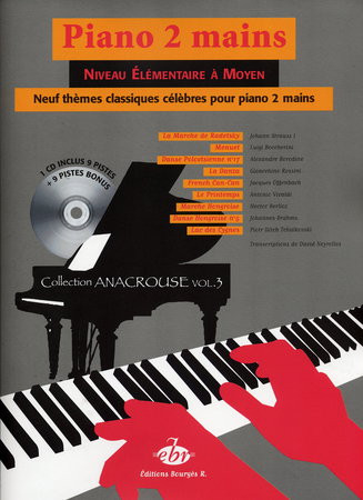 Piano 2 Mains 9 Themes Celebres Pour Piano