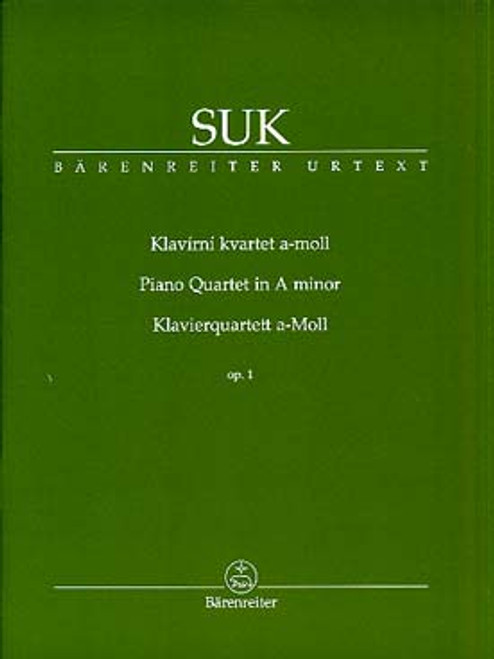 Suk J. Piano Quartet IN A Minor OP 1 Suk J. Piano Quartet IN A Minor OP 1