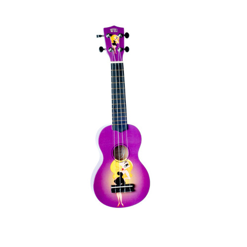 Ukulele Wiki Soprano Pin UP