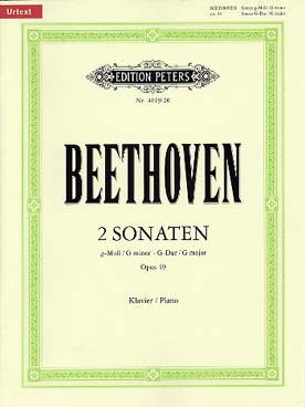 Beethoven L.v. Sonate N°19 et 20 OP 49 Piano-1