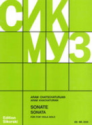 Khatchaturian A. Sonate Alto Solo
