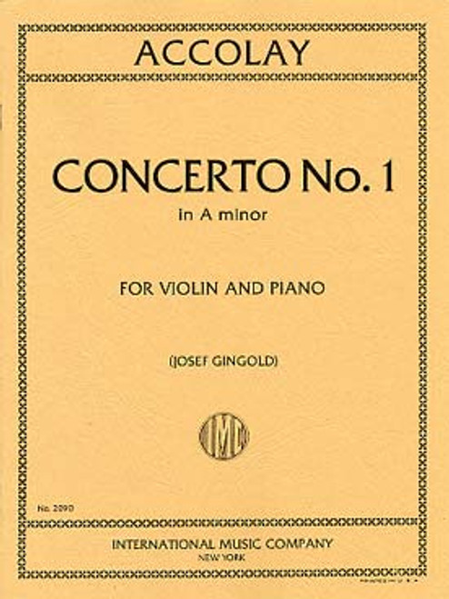 Accolay J.b. Concertino N°1 Violon-2