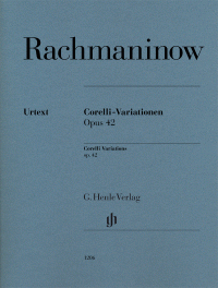 Rachmaninov S. Variation Sur Corelli OP 42  Piano