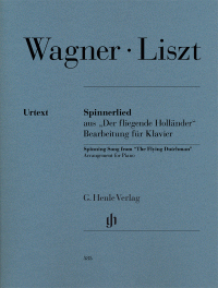 Wagner R./liszt F. Choeur Des Fileuses DU "vaisseau Fantome" Piano