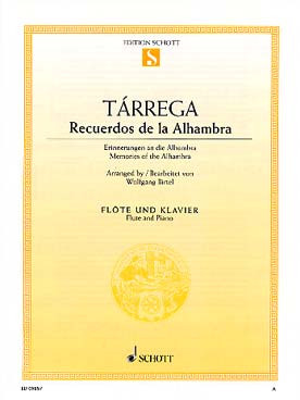 Tarrega F. Recuerdos de la Alhambra Flute