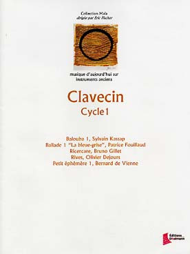 Pieces Contemporaines Clavecin Cycle 1