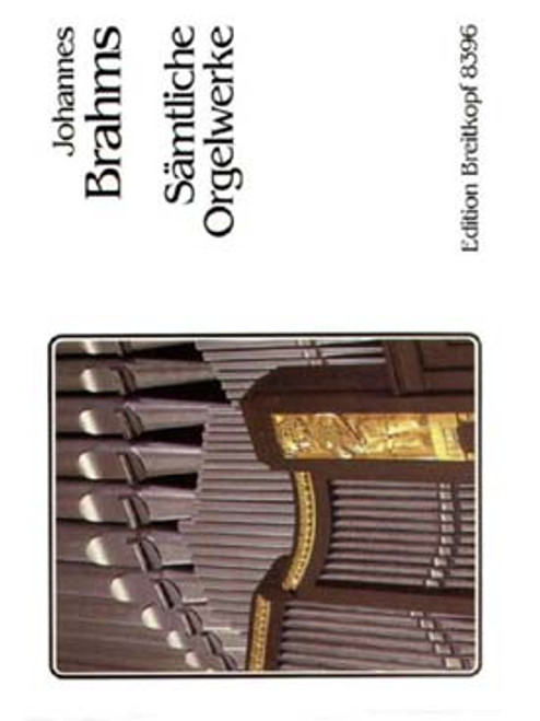 Brahms J. Oeuvres Completes Orgue Brahms J. Oeuvres Completes Orgue
