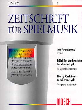 Zimmermann I. Merry Christmas Flute A Bec