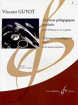 Guyot V. 10 Pieces Pedagogiques Graduees Vol 1 Clarinette