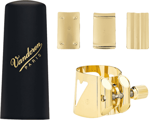 Ligature Saxophone Baryton Vandoren Optimum Avec Couvre Bec Plastique