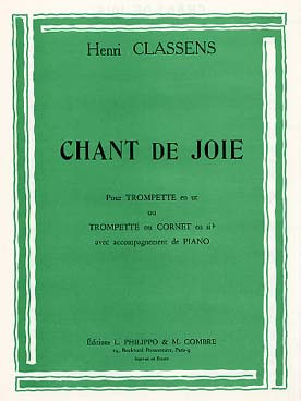 Classens H. Chant de Joie Trompette