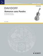 Davidoff K. Romance Sans Paroles For Cello