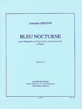 Ghidoni A. Bleu Nocturne Trompette