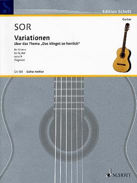 Ponce M.m. Variations Sur Folia de Espana et Fugue Guitare