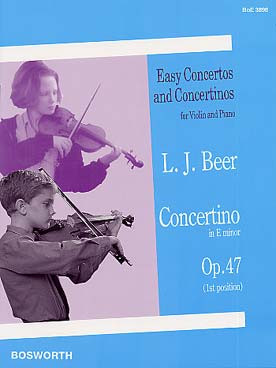 Beer L.j. Concertino MI Mineur OP 47 Violon