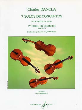 Dancla C. 1ER Solo de Concerto OP 77 N°1 Violon