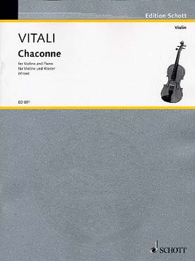 Vitali T.a. Chaconne Violon-3