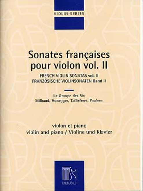 Sonates Francaises Vol 2 Violon Sonates Francaises Vol 2 Violon