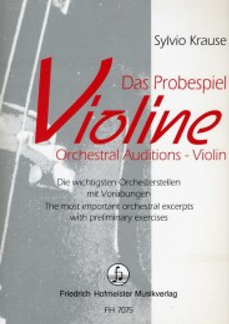 Krause S. Das Probespiel Violon Solo