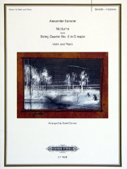 Borodine A. Nocturne Violon