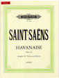 SAINT-SAENS C. Havanaise OP 83 Violon-1