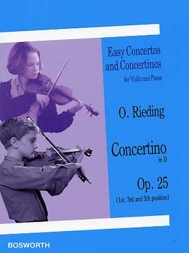 Rieding O. Concertino OP 25 RE Majeur Violon
