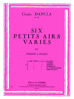 Dancla C. Petit Air Varie N°3 Violon
