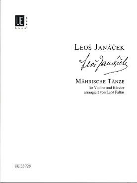 Janacek L. Mahrische Tanze Violon