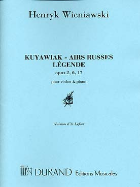 Wieniawski H. Kuyawiak - Airs Russes  - Legende Violon