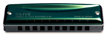 Harmonica Suzuki Olive C20 EB