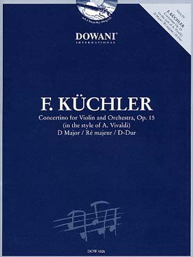 Kuchler F. Concertino OP 15 Violon + CD