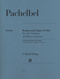 Pachelbel J. Canon et Gigue Violons