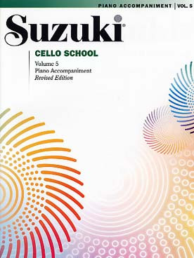 Suzuki Cello School Vol 5 Accompagnement Piano