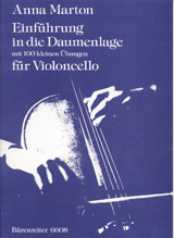 Marton A. Einfuhrung IN Die Ldaumenlage Fur Violoncelle