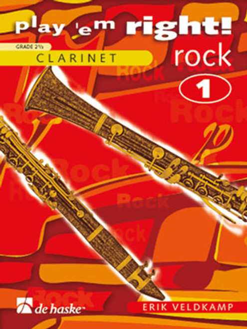 Veldkamp E. Play ' EM Right! Rock Vol 1 Clarinette Solo Veldkamp E. Play ' EM Right! Rock Vol 1 Clarinette Solo