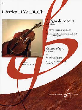 Davidoff C. Allegro de Concert en la Mineur OP 11 Violoncelle