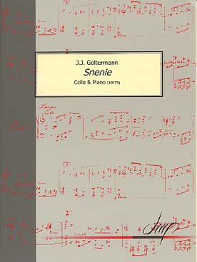 Goltermann J.j Snenie Violoncelle