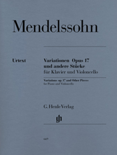 Mendelssohn F. Variations OP 17 Violoncelle