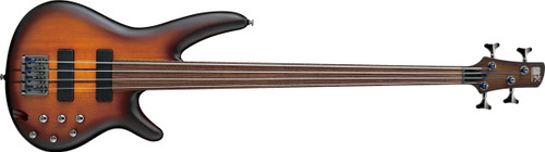 Ibanez SRF700-BBF Workshop Portamento Fretless Brown Burst Flat