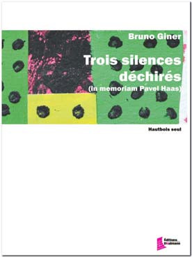 Giner B. Silences Dechires Hautbois Solo