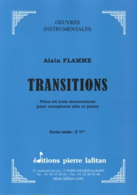 Flamme A. Transitions Saxo Alto