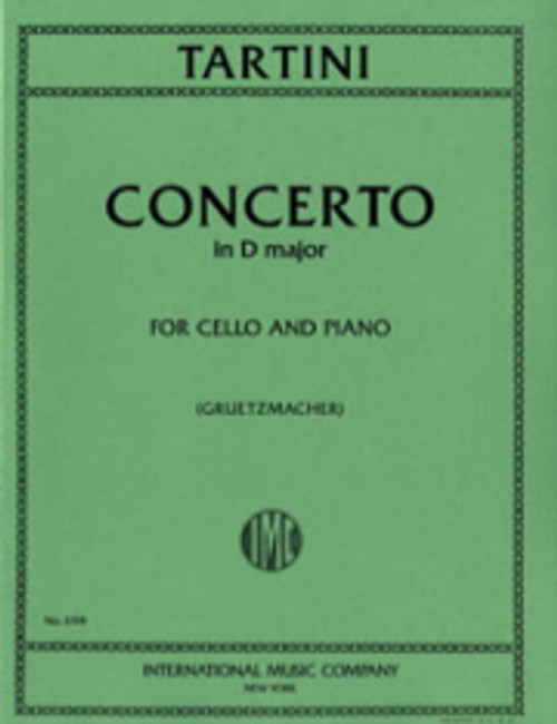 Tartini G. Concerto RE Majeur Violoncelle