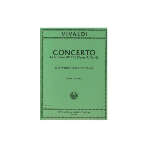 Vivaldi A. Concerto A Minor op 3 n°6  Contrebasse