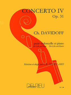 Davidoff K. Concerto N°4 OP 31 Violoncelle