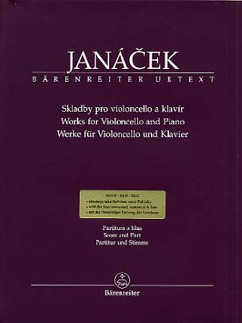 Janacek L. Compositions Violoncelle Janacek L. Compositions Violoncelle