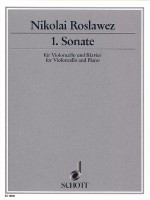 Roslawez N.a. Sonate N°1 Violoncelle