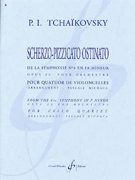 Tchaikovsky P.i. Scherzo - Pizzicato Ostinato Violoncelles