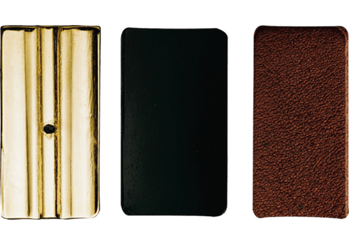 Plaquettes de Pression Saxophone Alto Vandoren Cuir X3