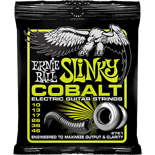 Jeu de Cordes Ernie Ball Cobalt Slinky 10-46 2721